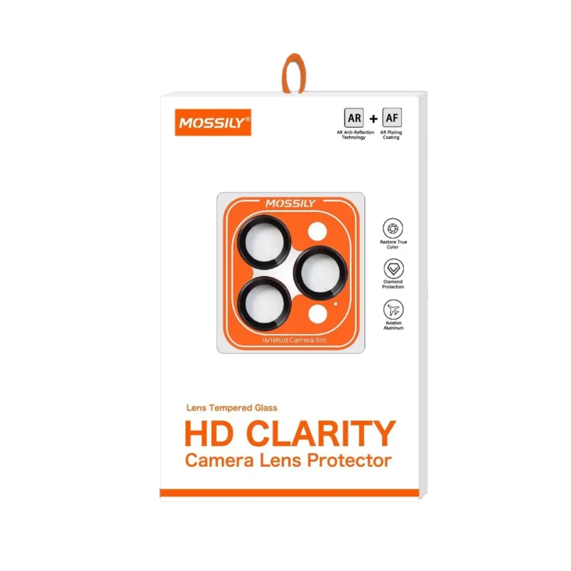 Mossily Premium Camera Ring Glass Protector For Apple iPhone