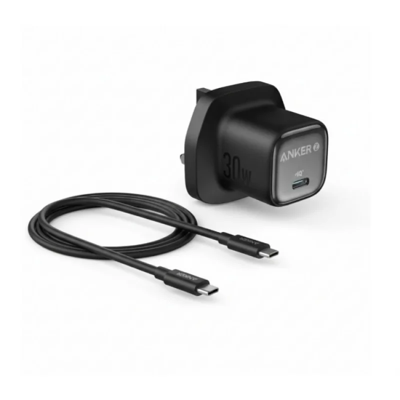 Anker Zolo 30W PD 3.0 Fast Charger with Braided USB-C Cable